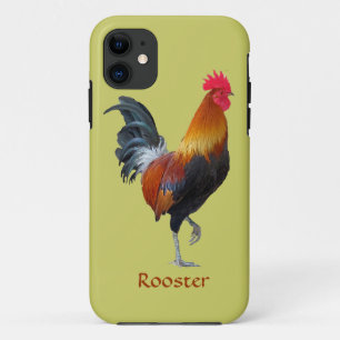 Colorful Strutting Rooster iPhone 5 Casemate iPhone 11 Hoesje