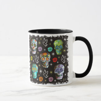 Colorful Sugar Skulls Mok