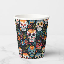 Colorful Sugar Skulls