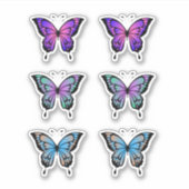 Colorful Summer Butterfly Pack Sticker (Voorkant)