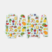 Colorful Summer Fruit Pattern Bedankdoosjes (Uitgevouwen)