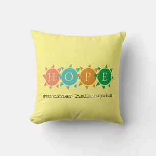 Colorful Summer Fun Sun  Hope Kussen