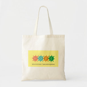 Colorful Summer Fun Sun Tote Bag