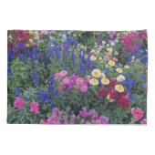 Colorful Summer Garden Floral Kussensloop (Achterkant-Links)