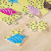 Colorful Summer Ice Cream Pattern Legpuzzel (Zijkant)