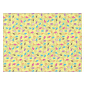 Colorful Summer Ice Cream Pattern Tafelkleed (Voorkant (Horizontaal))
