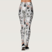 Colorful Summer Pattern Leggings (Achterkant)