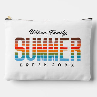 Colorful Summer Sunset Beach Family Vacation  Etui