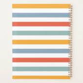 Colorful Summer Surf Aesthetic Horizontal Lines Bo (Dos)