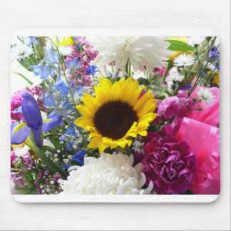 Colorful Sunflower bouquet Muismat