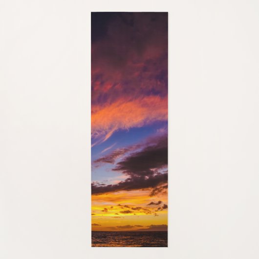 Colorful Sunset Yoga Mat (Voorkant)