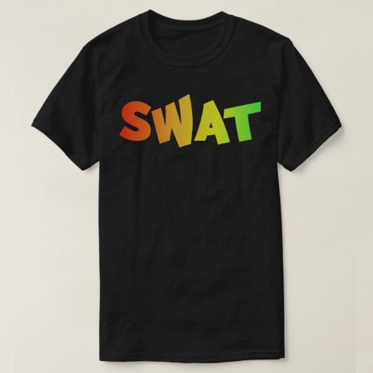 Colorful SWAT Soldaat T-shirt (Design voorkant)