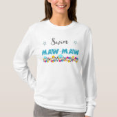 Colorful Swim Maw-Maw T-shirt (Voorkant)
