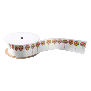 Colorful Swirl Lollipop Ribbon - 1,5'' Lint