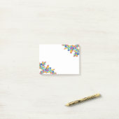 Colorful Swirls Post-it® notes (Op bureau)