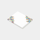 Colorful Swirls Post-it® notes (Schuin)