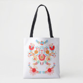 Colorful Symmetrical Design Tote Draagtas (Voorkant)