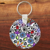 Colorful Tangle Sleutelhanger (Voorkant)