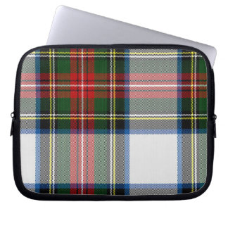 Colorful Tartan Pset Laptop Hoesje Sleeve