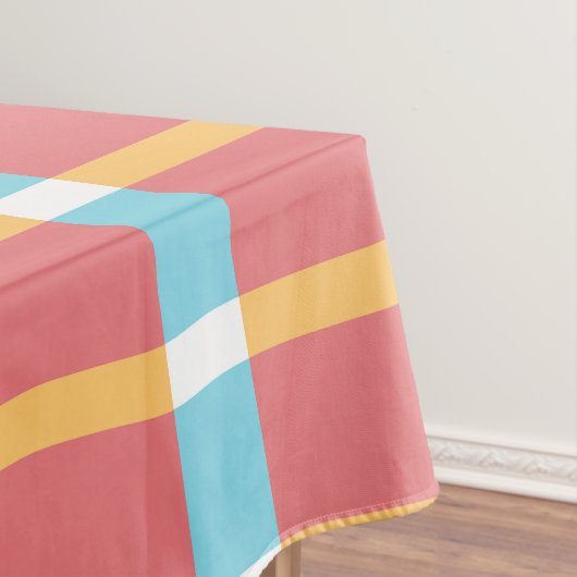 Colorful Tartan Pset Patroon Tafelkleed (Voorbeeld)