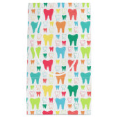 Colorful Teeth Pattern Klein Cadeauzakje (Voorkant)