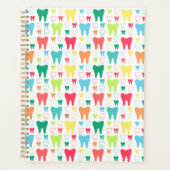 Colorful Teeth Pattern Planner (Voorkant)