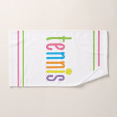 Colorful Tennis Towel Handdoek (Handdoek)