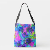 Colorful Tie Dye Crossbody Tas (Achterkant)