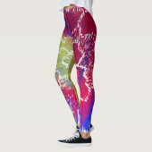 Colorful Tie Dye Leggings (Gauche)