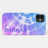 Colorful Tie Dye Personaliseer Hoesje-Mate iPhone  Case-Mate iPhone Case (Achterkant (horizontaal))