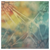 Colorful Tie Dye Stof (Swatch)