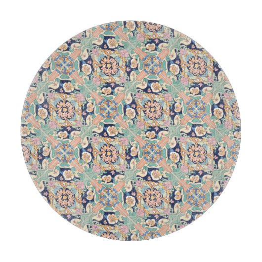 Colorful Tile-ontwerp Snijplank (Voorkant)