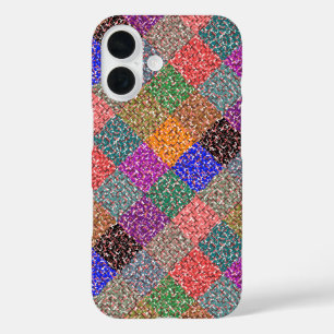 Colorful Tiled Checkerboard Duvet Hoesje