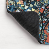 Colorful Tokyo Map Muismat (Hoek)