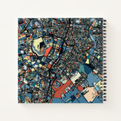 Colorful Tokyo Map Notitieboek (Achterkant)