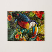 Colorful Toucan Bird Legpuzzel (Horizontaal)