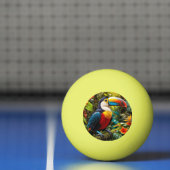 Colorful Toucan Bird Pingpongballen (Net)