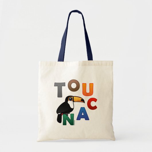 Colorful Toucan Tote Bag (Voorkant)