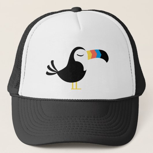 Colorful Toucan Trucker Pet (Voorkant)