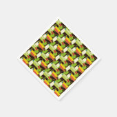 Colorful Toucans Servet (Hoek)