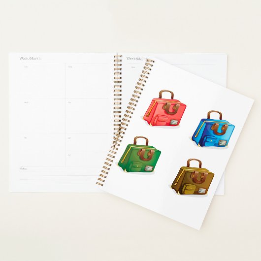 Colorful Travel Briefcase Collection