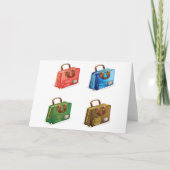 Colorful Travel Briefcase Collection Kaart (Voorkant)