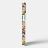 Colorful Travel Sticker Patroon Case-Mate iPhone Case (Achterkant / Rechts)