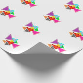 Colorful Triangles  Cadeaupapier (Hoek)