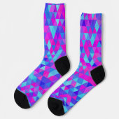 Colorful Triangles Socks Sokken (Links)