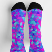 Colorful Triangles Socks Sokken (Top)