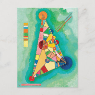 Colorful Triangles van Wassily Kandinsky Briefkaart