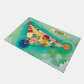 Colorful Triangles van Wassily Kandinsky Deurmat (Schuin)