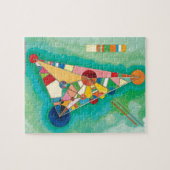 Colorful Triangles van Wassily Kandinsky Legpuzzel (Horizontaal)
