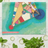 Colorful Triangles van Wassily Kandinsky Theedoek (Gevouwen)